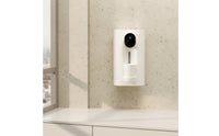 Hands-Unrestricted Wall Mounted Mouthwash Dispenser with Cup Space-Saving Automatic Touchless Mouthwash Dispenser Accurate Dosing Fast Refilling for Washroom