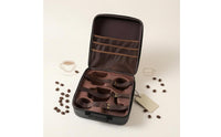 Pour Over Coffee Maker CarryBag Textured Coffee Storage Case Rounded Corners Portable Zipper Case