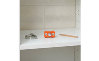 Triangular Tabs Drilling Positioning Slider Rectangular Ruler Slider Block Orange