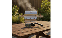 Electric Grill Brush Portable BBQ Cleaning Brush Heat Resistant for Outdoor, Backyard