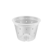 Plant Pots for Indoor Plant Pot and Outdoor Plants, Clear Orchid Pots with Drainage Holes, Single Cattleya Orchid Pot, Side Ventilation Holes