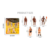 5 Pieces Early Learning Life Cycle Figures with Display Card Educational Animal Growth Cycle Models Interactive Animal Figures Hands-on for Homeschooling