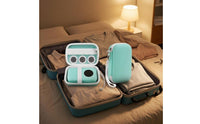 Shockproof Mini Printer Carrying Case Mesh Pocket Label Creator Case for Travel