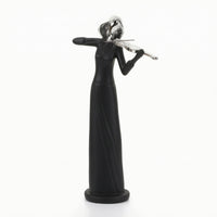 Minimalist Tabletop Ornament Modern Human Figurine Slim Resin Statue Artistic for TV Cabinet