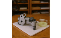 Engine Oil Pump Assembly Gear-Driven Oil Pump Translucent Circular Component