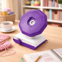 Time-Saving USB Yarn Winding Machine Compact Design Electric Yarn Winder Large Capacity Craft Tool Anti-Tangling for Knitters, Crocheters, Knitting Projects, Home Crafting