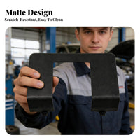 Tow Hook Cover Plate Non-Destructive Installation Square Hitch Cover fit Rubber Tow Hitch Cover