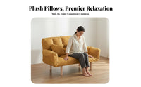 Foldable Fold-expanding Floor Bed Space-Saving transformable Sofa Multi-Functional Design Living Room Furnishing Breathable Fabric for Apartment Dwellers, Renters, Students, Bedroom, Small Spaces, Balcony, Lounging