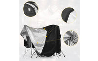 Drum Set Cover Reversible Drum Set Cover with Weighted Corners Heavy-Duty for Storage