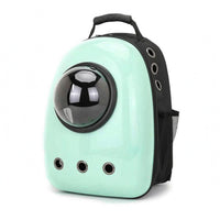 Ventilated Space Capsule Pet Backpack Zipper Closure Space-Capsule Pet Carrier Top Handle