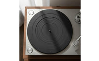Anti-Slip Silicone Turntable Mat Safeguarding Vinyl Platter Mat Shock-Absorbing Round Vinyl Slipmat Vibration Damping for Music Listening
