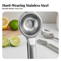 Manual Lemon Liquid R Rust Resistant Lemon Liquid R Handheld Tangy Peel Y Fruits Press Sturdy and Long-Lasting Stainless Steel