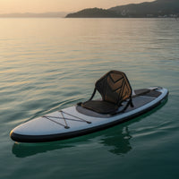 Kayak Seat with Backrest Adjustable Padded Kayak Cushion Removable Paddleboard Seat with Backrest for Paddleboarders, Kayaking, Paddleboarding