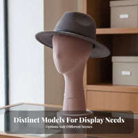 Hairpiece Display Head Multi-Functional Hairpiece Display Stand Elegant Shape