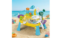 Summer Water Play Table Interactive Sensory Table with Water Circulator Outdoor Easy to Use for Backyard