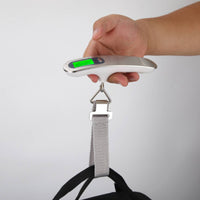 Digital Luggage Scale Backlit Screen Measuring Tool T-Shaped Handle