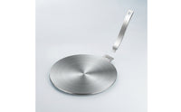 Stainless Steel Heat Distributor Plate with Detachable Handle Flat Cooktop Heat Reducer Long-Lasting Cooking Accessory Safe