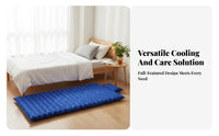 Water-Filled Cooling Mattress Waterproof Self-Cooling Mattress Pad No Electricity Needed Summer Sleeping Pad for Students, Seniors, Dormitory, Sofa