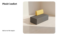 Nordic design Double-Sided Waiting Area Island abrasion-withstandantwithstandant Upholstery Reception Seating Space Efficient Commercial Furnishing dense Foam Filling for Interior Designers, Office Managers, Business Owners, Hotel Lobby