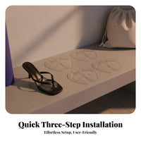 6 Pieces Toe Protector Pad Reusable Soft Gel Toe Pad Sandal Strap Cushion Teardrop Shape Guard Gear Butterfly Pattern