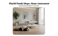 Lying Panda Floor Chair Creative Design Household Furniture Multi-Functional for Families, young children, Nursery