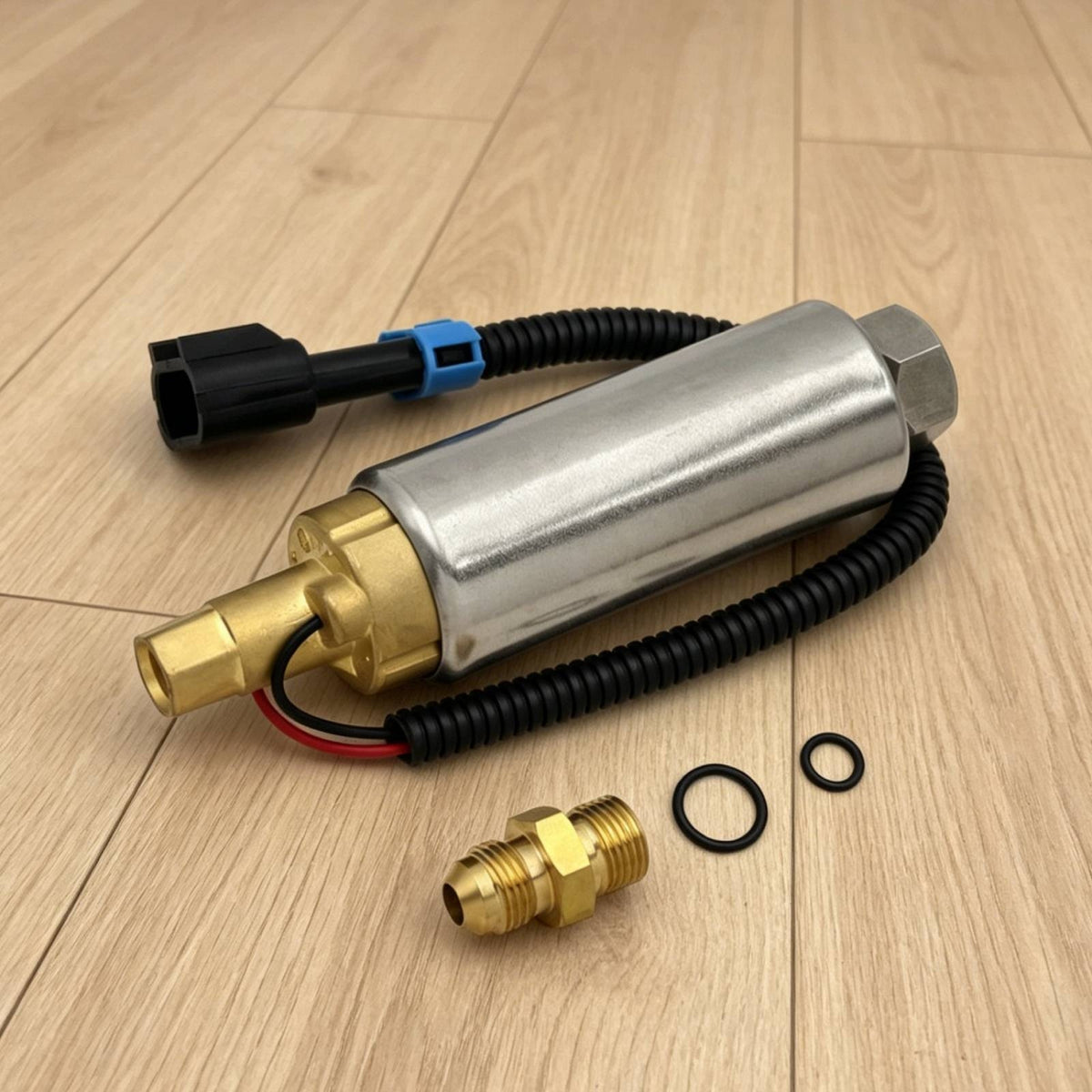 Electric Fuel Pump Compact 12V Fuel Pump Cylindrical for Boat Owners