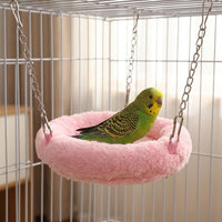 Tip Resistant Hammock and Hamster Hammock, Soft Bird Nest for Cage, Hanging Extra Large Bed for Parrots and Small Birds, 20 cm Diameter