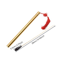 Orchestral Music Rod Solid Wood Wooden Conductor Rod Ergonomic Ergonomic Metal Handle Conductor Rod for Conductors, Concert, Rehearsal