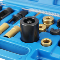 18 Pieces High Strength Steel Fuel Injector Service Tool Set Forged Injector Removal Tool Precisely Machined for Mechanics, Auto Repair Workers, Garage