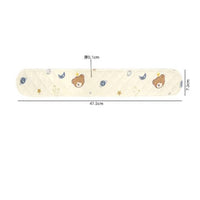 Soft Material Abdominal Sweat Pad Textured Underbust Sweat Pad