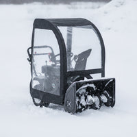 Heavy-Duty Snow Blower Cab Cover Transparent Snowblower Enclosure for Homeowners