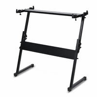 Z-Shaped Keyboard Stand Heavy-Duty Electronic Keyboard Stand Portable for Keyboardists, Pianists, Music Room