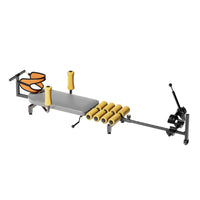 Full Body Traction Machine Neck and Back Support Adjustable Stretching Bench Multi-Home Fitness Stretching for Exercise Room