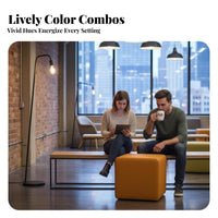 Comfortable dense-fill pad Upholstered Backless Bench Space-Saving 3-Seater Padded Bench Multi-Purpose Commercial Seating Sturdy frame for Business Owners, Homeowners, Waiting Room, Salon, Reception Area, Office