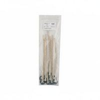 10 Pieces Candle Wick Smokeless Waxed Cotton Wick Low Smoke & Soot for Hobbyists
