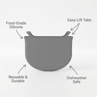 Modern Minimalist Slow Cooker Liner, Easy Clean Cooker Liners for Stews, Reusable Slow Cooker Pot Liner, Heat Resistant Cooker Liners