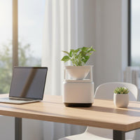 Removes Odors Small Negative Ion Air Cleaner Compact Design Mini Air Purifier Portable for Smokers, Office Workers, Bedroom