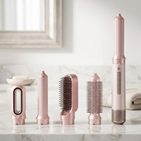 Interchangeable Hair Dryer with Attachments Versatile Hair Styling Set with Attachments Salon-Quality Multi-Styler Detachable for Women, Travelers, Home