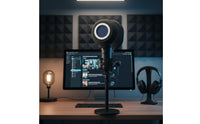 Windproof Sound Absorbing Foam Cover Reduces Reflections Sound Absorbing Mic Sponge Lightweight and Portable Noise Reduction Mic Cover Five-Sided Seal for Vocalists