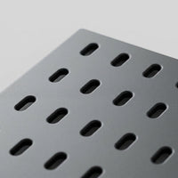 Peg Board Desk Organiser, Versatile Attachable Pegboard with 15 Accessories, Customisable for Desktop Storage & Craft Rooms