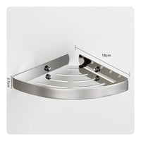 Bathroom Corner Shelf Waterproof Corner Shower Shelf Rack Compact Rack Long-Lasting