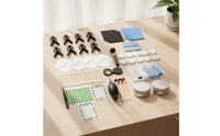Allall-Encompassing Trading Card Cleaning Kit Secure Card Cleaning Kit with Plastic Case Compact Portable for Hobbyists