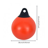 Boat Anti-Collision Buoy Two-Color PVC Inflatable Buoy Hanging Eyelet