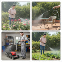 Rechargeable Electric Sprayer Long Reach Electric Sprayer Spraying Shaft for Gardeners, Homeowners, Yard, Patio