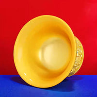 Tibetan Alloy Offering Bowl Set with Auspicious Symbols