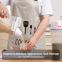 Moisture-Proof Rice Storage Container Dustproof Airtight Grain Container Safe for Countertop