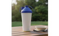 Messeffortless Seed and Shell Separator Cup Leak-Proof 2 Compartment Snack Holder Long-Lasting for Outdoor