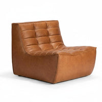 Wabi-Sabi aesthetic Armless Tufted Block Chair Small Space space-efficient configurable Sofa Nordic Inspired Living Room Seating Minimalist Aesthetic for Apartment Dwellers, Design connoisseurs, Homeowners, Lounge Area, perusing corner, Bedroom