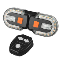 Bike Taillight with Turn Signal Bright Bike with Remote for Commuters, Road Biking