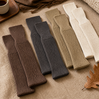 Women's Wool Leg Warmers for Winter Boots and Slippers